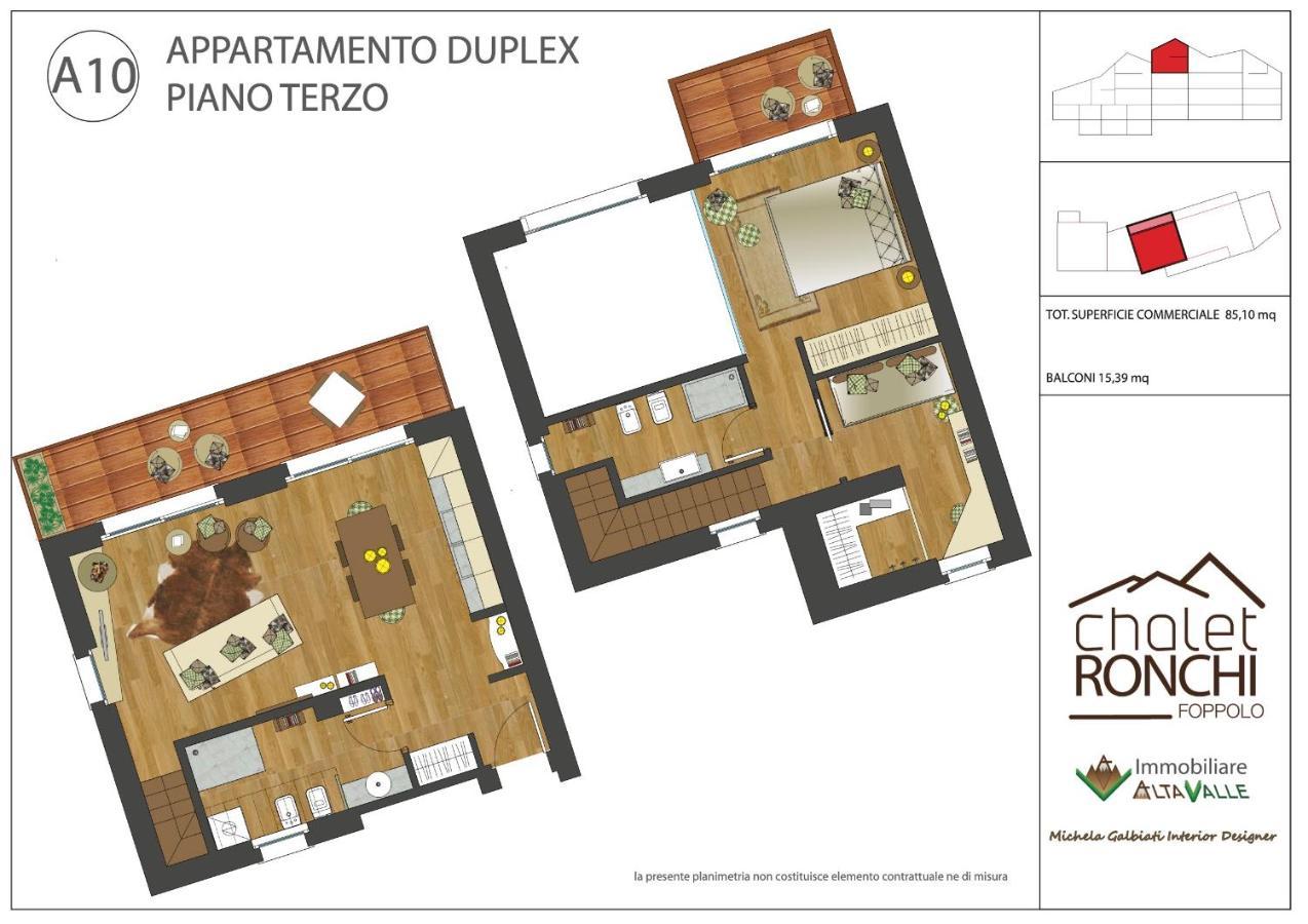 Chalet Ronchi - Foppolo Ski Bagian luar foto
